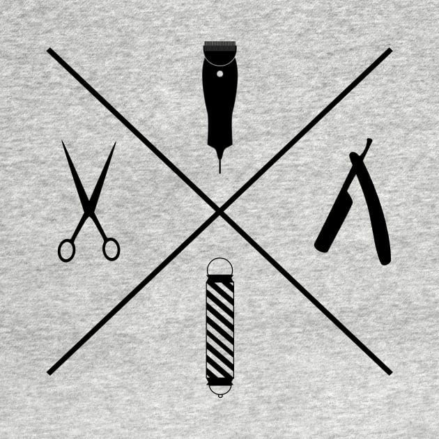 Minimalistic Barber by anthoooony